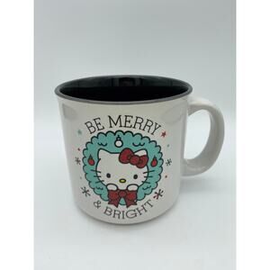 Hello Kitty Ceramic Holiday Mug Be Merry & Bright